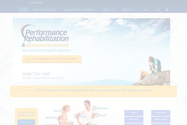 Creativo theme site design template sample