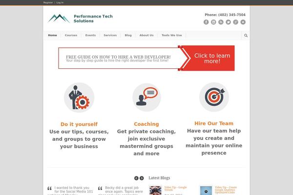 Modernize v3.1.7 theme site design template sample