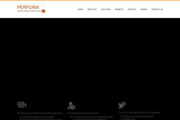 Continal theme site design template sample