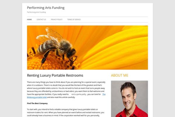 performingartsfunding.org site used QuickStrap