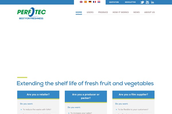 Vanguard theme site design template sample