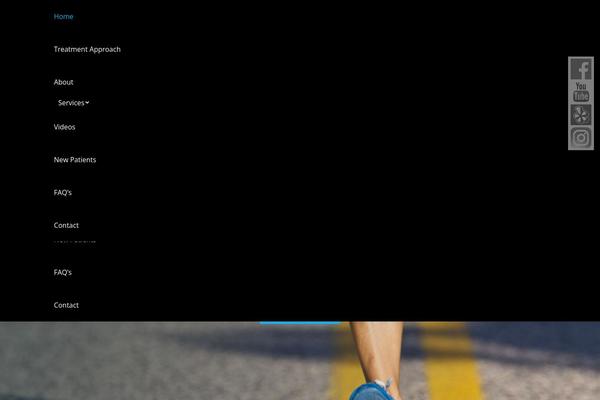 Performance theme site design template sample