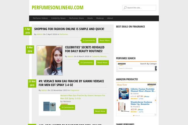 GreenChili theme site design template sample