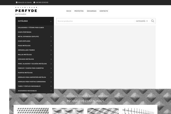 perfyde.com site used Perfyde-child