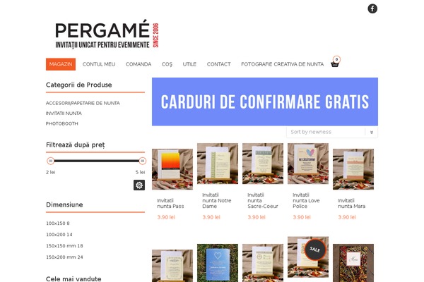 Storefront theme site design template sample