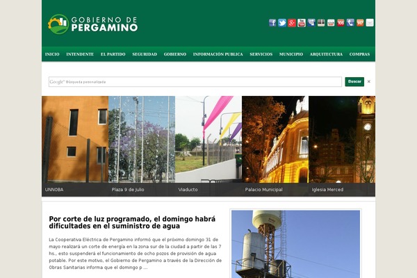 Site using Intouch plugin