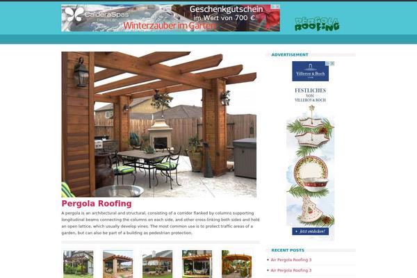 pergolaroofing.com site used Fashionima