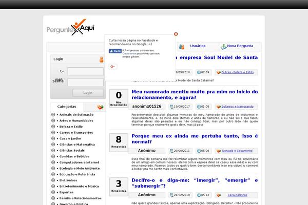 Site using WPQA plugin