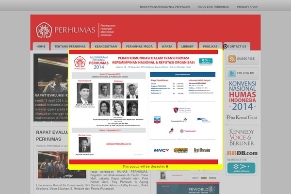 perhumas.or.id site used Vertony
