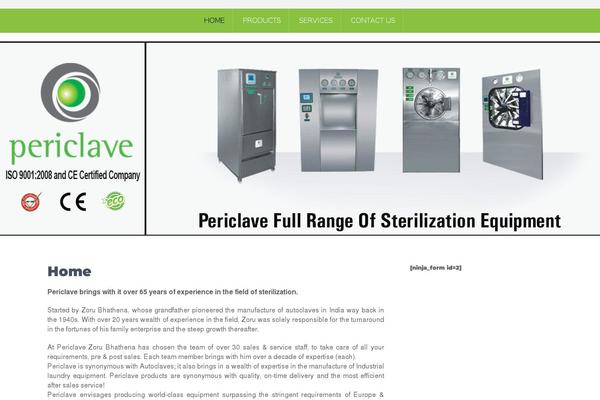periclave.com site used Milestone-lite