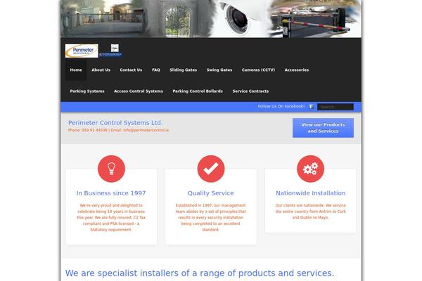 InfoWay theme site design template sample