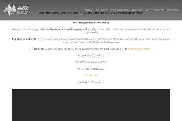 Site using Salient-core plugin