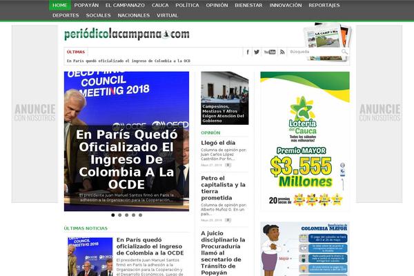 Max Mag theme site design template sample