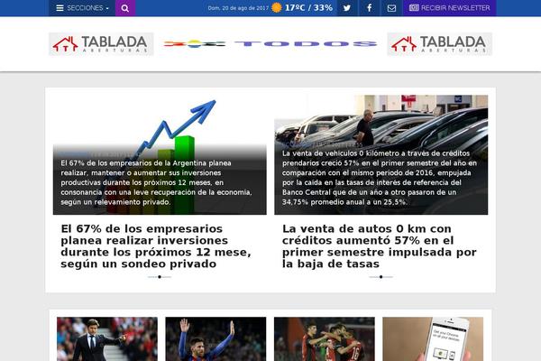 periodicotodos.com site used Metro-magazine-pro