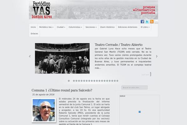 Minimal theme site design template sample