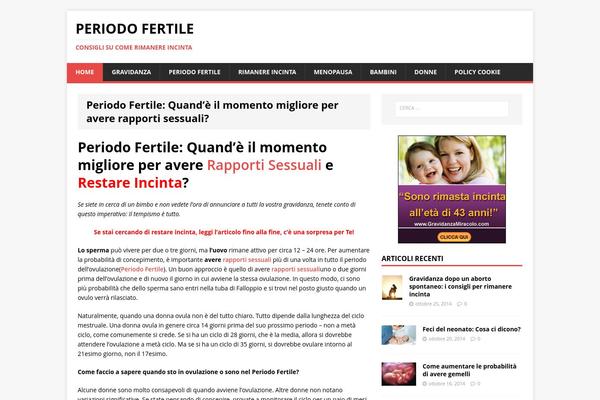 MH Magazine lite theme site design template sample