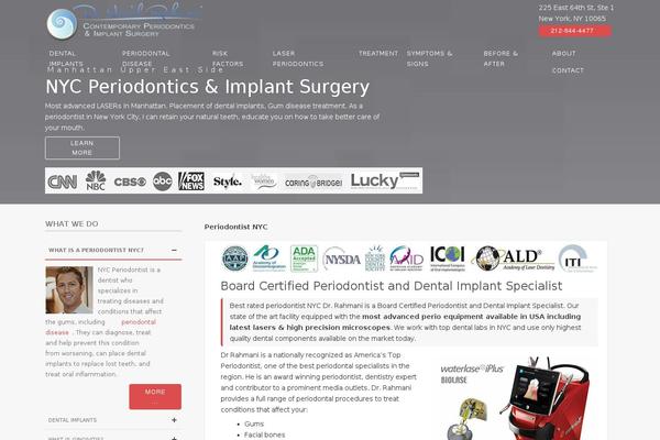 Mg theme site design template sample