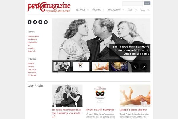 Pulse theme site design template sample