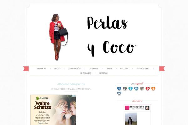 Sugar and Spice theme site design template sample