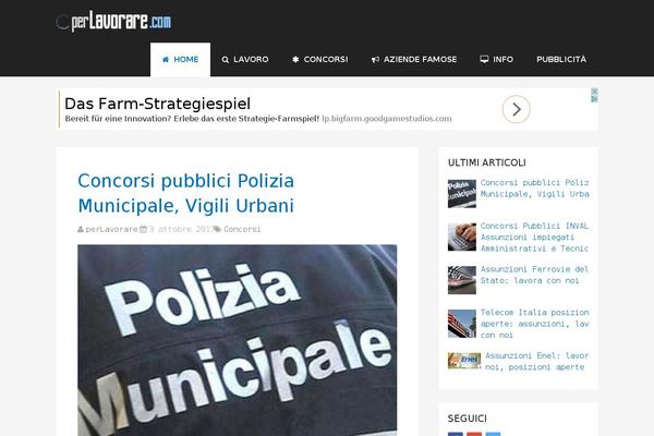 NewsOnline theme site design template sample
