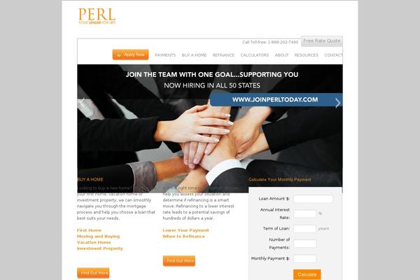 perl theme websites examples