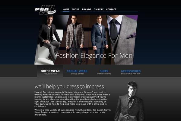 Nova theme site design template sample