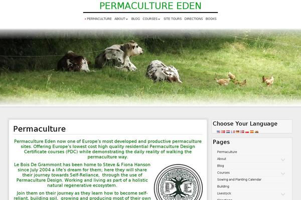 permacultureeden.com site used SG Window