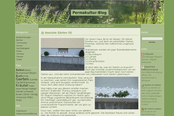 Site using Flattr plugin