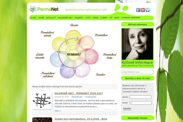 Green-child theme site design template sample