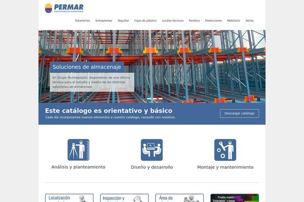 Esteem theme site design template sample