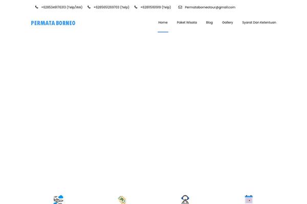 TravelTour theme site design template sample