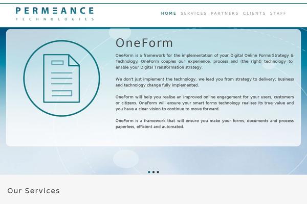 Fuse theme site design template sample