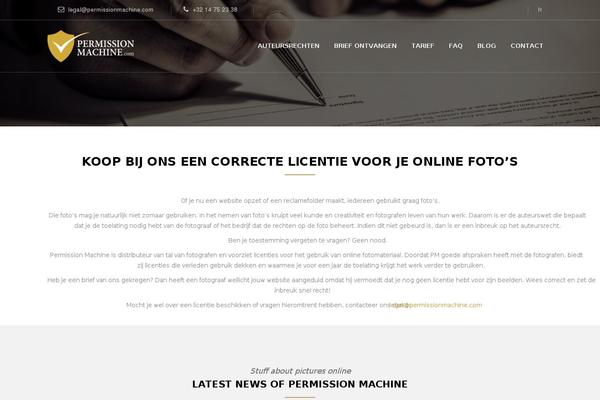 permissionmachine.com site used Legalpower