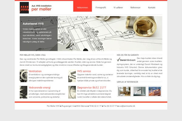 permoeller.dk site used Efolio