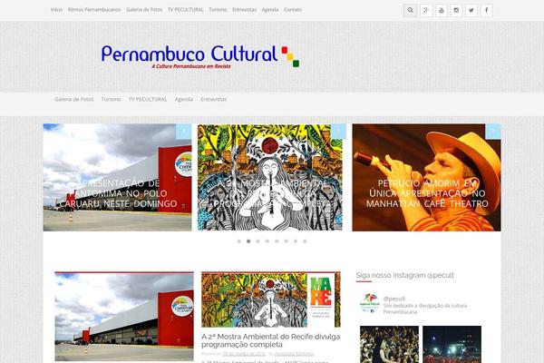 Site using WordPress Content Slide plugin