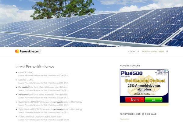 Ambition theme site design template sample