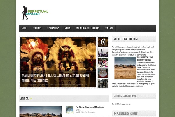 avenue theme site design template sample