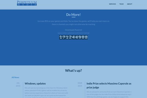 Site using Jellyfish Counter Widget plugin