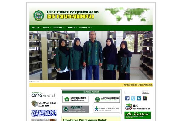 perpustakaanstainpsp.net site used Weaver