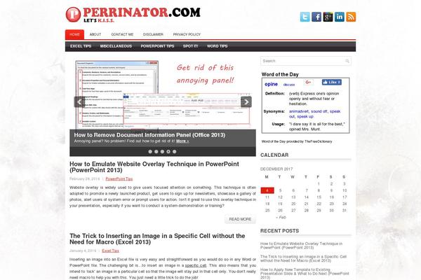 HitMag theme site design template sample
