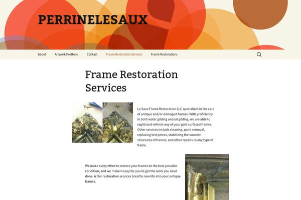 Twenty Thirteen theme site design template sample