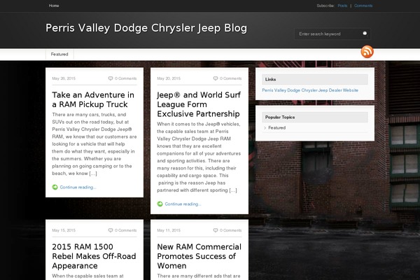 Fresh News theme site design template sample