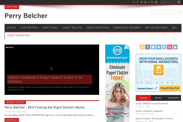 Jarida theme site design template sample