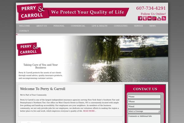 perrycarroll.com site used Brawn