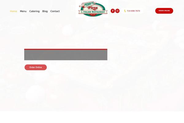 Pizzahouse theme site design template sample