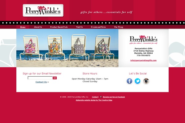 perrywinklesgifts.com site used Perrywinkles