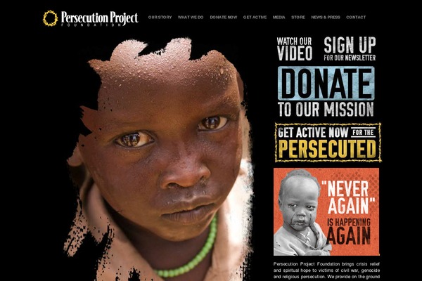 persecutionproject.org site used Ppf