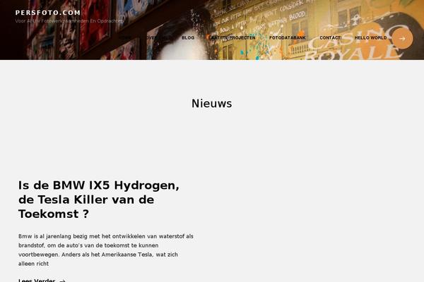 PhotoFocus theme site design template sample
