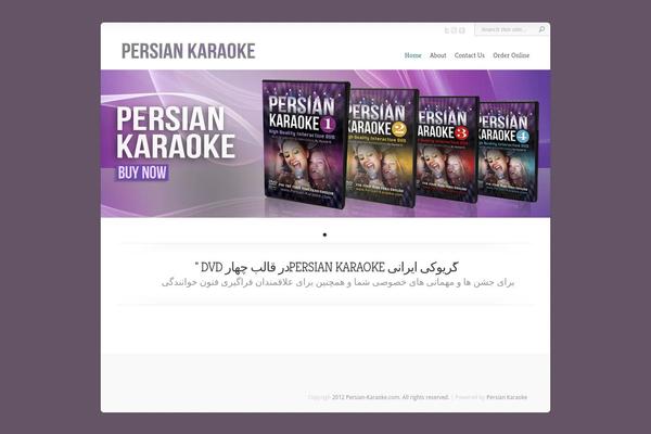 Chameleon theme site design template sample