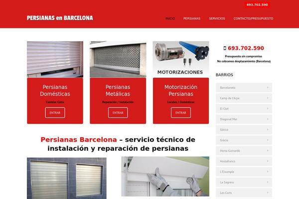 persianasenbarcelona.es site used Hairdresser-child